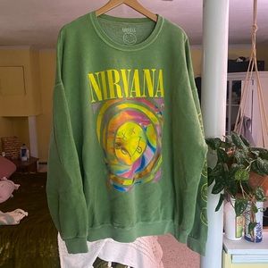 Nirvana Smile Overdyed Crewneck
